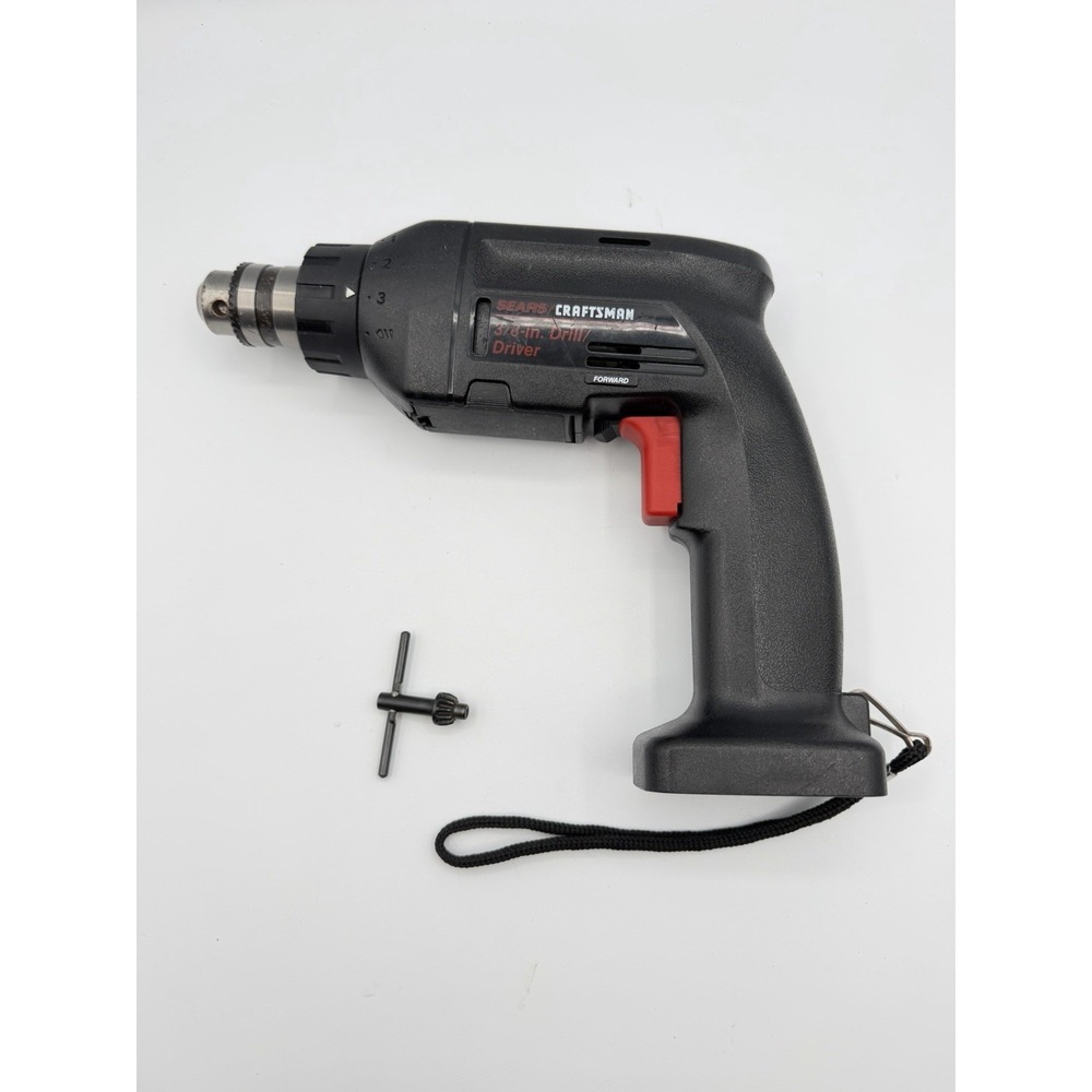 Vintage Sears Craftsman 7.2V 3/8-inch Cordless Drill TOOL Only Working